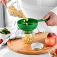 thumbnail image 1 of WEUVEB 2Ud Embudo Plegable Telescópico De Verde Para Cocina Transferencia De Líquidos, 1 of 5