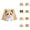Beige-3, variant on Cute Bog Cat Print Shorts for Men Women Summer Casual Lightweight Elastic Waist Loose Novelty Graphic Shorts