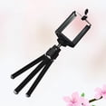 thumbnail image 4 of Mini Mobile Phone Retractable Color Two Tripod Desktop Photography Tripod Small Digital Camera Bracket (Black), 4 of 8
