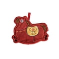 thumbnail image 2 of Yusimy Horse Year Coral Fleece Embroidered Cartoon Red Horse Hooked Face and Hand Towel Absorbent Soft Quick-Dry Kitchen Towel, 2 of 6
