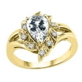 thumbnail image 2 of Tommaso Design� Genuine White Topaz Ring, 2 of 9