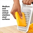 thumbnail image 3 of OXO Good Grips Etched Two-Fold Grater,Steel,One size, 3 of 8