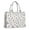 White Princess Knight, variant on Large Capacity Tote Bag,White Princess Castle Pattern Handbag Fashion Luxury Tote Bag,15.7"x13"x 5.1" Inches,Laptop Compatible