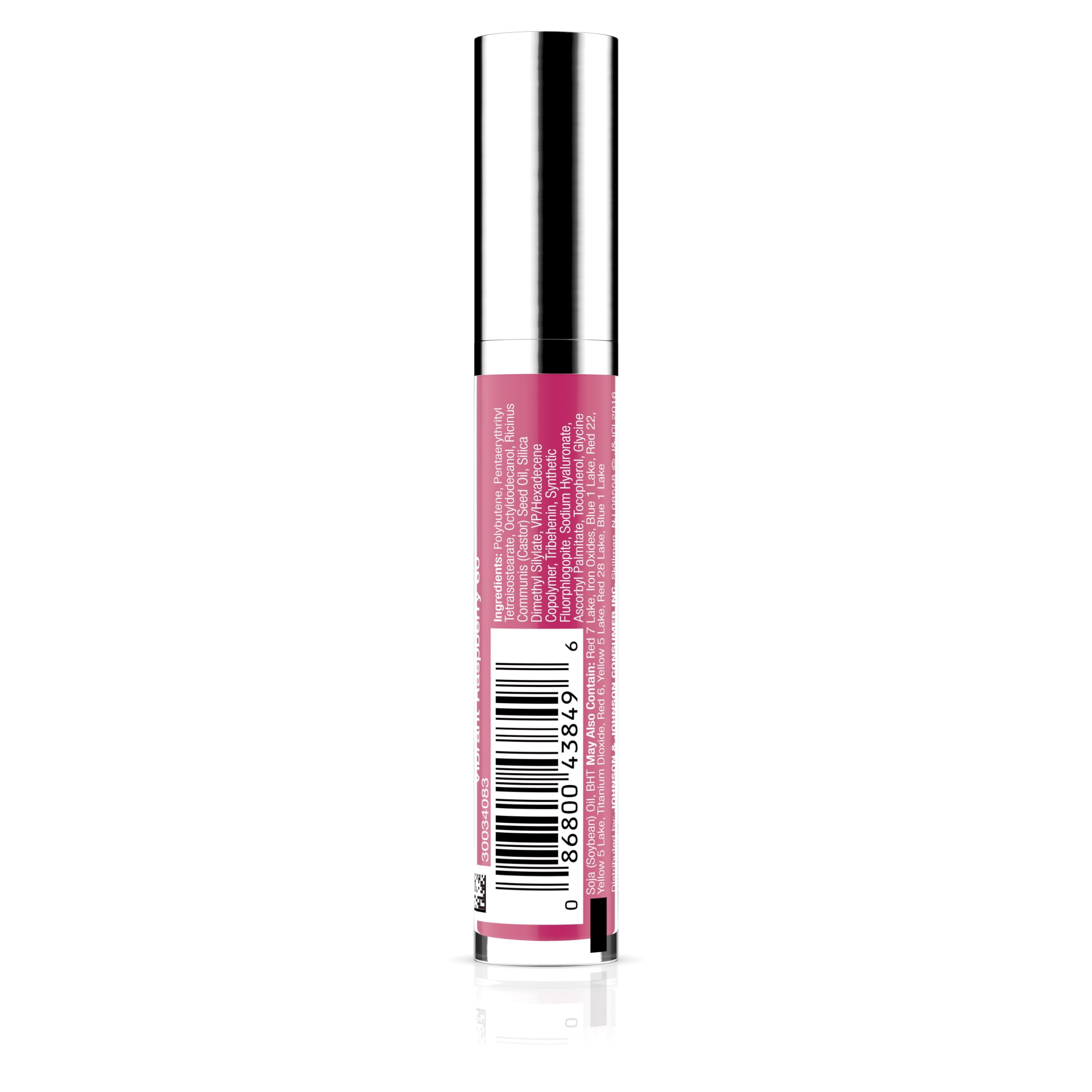 (2 pack) Neutrogena Hydro Boost Hydrating Lip Gloss, Vibrant Raspberry, 0.1 oz