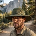 thumbnail image 4 of Bucket Summer Mens Sun Hat Water Repel Mesh Net Light Weight UV Protection Outdoor Cap by Solaris, 4 of 5