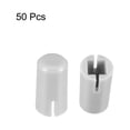 thumbnail image 2 of Unique Bargains 50 Pcs Plastic 5x9mm Push button Tactile Switch Caps Cover Keycaps Grey for 6x6x7.3mm Tact Switch, 2 of 3