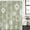 Green, variant on Polyester Fabric Geometric Shower Curtain, Abstract Sage Green White Boho Circle Dot Waterproof Bathtub Curtain Bathroom Decor Set with Hooks 36 x 78 Inches