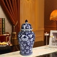 thumbnail image 6 of Bold Floral Impressive Jar with Lid, 6 of 11