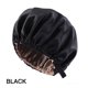 thumbnail image 1 of Gorro de dormir liso de satén para mujer y niño, gorro de noche de seda suave con diadema, bufanda de seda, Alileader qym unisex, 1 of 2