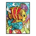 thumbnail image 2 of Royal Brush Tropical Fish Foil Paint-by-Number Kit, 2 of 2