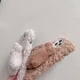 thumbnail image 3 of Cartoon Doll Toy iPhone 13 Pro Max Case, Fluffy 3D Cute Plush Fur Animal Soft Cover Compatible with iPhone Case (iPhone 13 Pro Max, Anygry Little Whit, 3 of 4