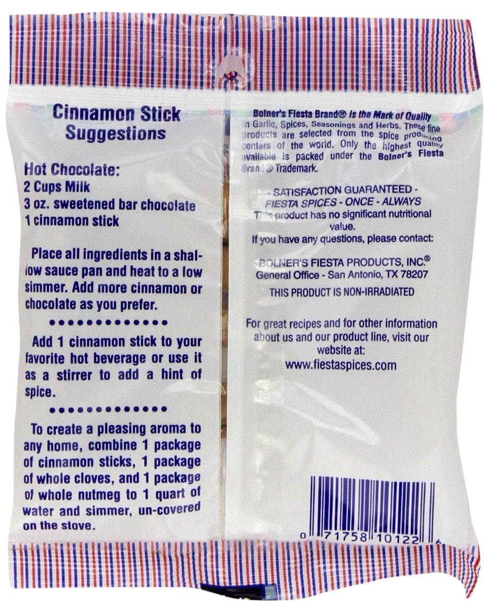 Fiesta Seasonal Cinnamon Sticks 1 oz (Pack Of 12)