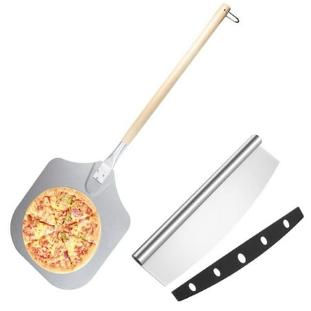 

XINYTEC Non Consumables Pizza Peel Pizza Oven Peels Pizza Paddle Pizza Lifters Pizza Shovel Aluminum Material Shovel Pizza Tools