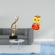 thumbnail image 2 of Adorno decorativo de resina con forma de nota musical y serpiente, ideal como centro de mesa, escritorio, chimenea o regalo Feng Shui para inauguració, 2 of 8