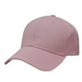 thumbnail image 2 of Tittly Baseball Cap Hats for Women Visor Plain Baseball Unisex Trucker Cap Buns Hat Messy Ponytail Baseball Caps Baseball Cap Hats for Men Pink One Size, 2 of 3