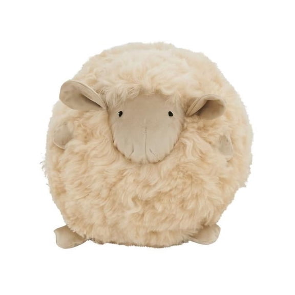 Baa Baa Baby Lamb Poly Filled Throw Pillow
