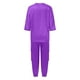 thumbnail image 4 of Conjunto de top y pantalones de satén suave de manga media para mujer: conjunto de pijama informal de verano, ligero, diseño estampado, versátil para todas las estaciones, 4 of 5
