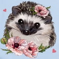 thumbnail image 2 of CafePress - Hedgehog Body Suit - Baby Light Bodysuit, Size Newborn - 24 Months, 2 of 4