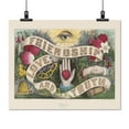 thumbnail image 2 of Print: Friendship Love And Truth, 1874, 2 of 4