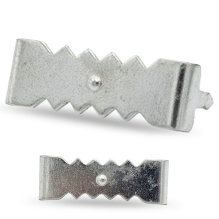 

Small No Nail Sawtooth Picture Hangers - Nickel Plated 10-Pack
