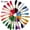 24pcs, variant on SPRING PARK 24/50/100Pcs Embroidery Thread Cross Stitch Cotton DIY Floss Skeins Sewing Tools