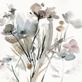 thumbnail image 2 of Robinson, Carol 20x20 White Modern Wood Framed Museum Art Print Titled - Dainty Blooms I, 2 of 4