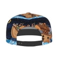 thumbnail image 3 of Uemuo Ocean Scene with Noah's Ark Pattern Women's Baseball Cap,Straight Brim Hat,Golf Dad Hat,Travel Hat,Sun Protection Cap,Everyday Accessory, 3 of 9