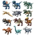 thumbnail image 4 of Bloques de construcción de dinosaurios jurásicos Indominus Rex DIY Figuras de acción de tiranosaurio de tamaño pequeño Modelos Juguetes para niños Animales Regalos, 4 of 5