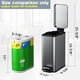 thumbnail image 3 of Bote de basura Veelesa Slim de acero inoxidable de 6 l/1.6 galones con tapa, 3 of 7