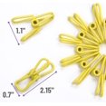 thumbnail image 3 of Mr. Pen- Chip Clips, 18 Pack, 2 Inch, Yellow, Utility PVC-Coated Clips, Chip Clips Bag Clips Food Clips for Bags, Chip Clip, Clips for Chips and Other Food Bags, Bag Clips for Chips Clips, 3 of 5