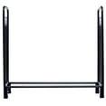 thumbnail image 6 of Topbuy 4 Feet Outdoor Firewood Storage Holder Heavy Duty Steel, 6 of 8