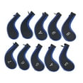 thumbnail image 1 of 10 Pcs pour Housses de Clubs de Golf Housses de Tête de Club pour Housses de Fer de Golf, 1 of 12