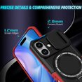 thumbnail image 5 of Moreoy Magnetic Kickstand Case for iPhone 17 with Sliding Lens Cover, [MagSafe Compatible ]Shockproof Non-Slip Bumper Protective Phone Case Cover with Metal Ring Holder Stand,A, 5 of 8