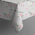 thumbnail image 5 of Pioneer Flower Floral Print Pattern Square Tablecloth, Waterproof Wipeable Spillproof Washable Table Cover for Home Kitchen Party and Daily Decor 60"x60", 5 of 6