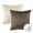 Dark Coffee & Off White, variant on Phantoscope Christmas Decorative Throw Pillow Set, Silky Velvet Series Covers, 18" x 18", Yellow and Off White, 2 Pack