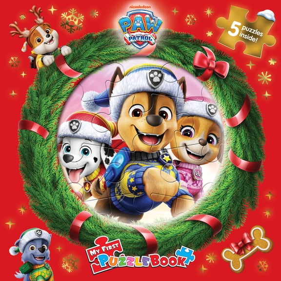 My First Puzzle Book Nick Paw Patrol Christmas My First Puzzle Book, (Hardcover)