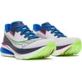 thumbnail image 2 of Saucony Endorphin Azura, White/Navy, 12.5, 2 of 6