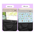 thumbnail image 3 of Magnetic Cartoon Car Rear Side Sunshade Window Curtain Children Sun Visor Heat Insulation Sun Blind Giraffe, 3 of 5