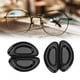 thumbnail image 5 of 20 pares de mini almohadillas nasales para gafas, almohadillas nasales antideslizantes de silicona para anteojos, gafas de sol (negro), 5 of 5