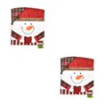 thumbnail image 2 of Inteprter Festival Feliz Navidad silla cubierta de tela silla de comedor funda decoración del banquete de boda cocina para habitación restaurante café No.02 2piezas Inteprter CBP183866, 2 of 6