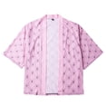 thumbnail image 3 of Men Women Unisex Cardigan Shirt Demon Slayer kimetsu no yaiba Cosplay Costume Casual Kimono Haori Coat Shirt, 3 of 6