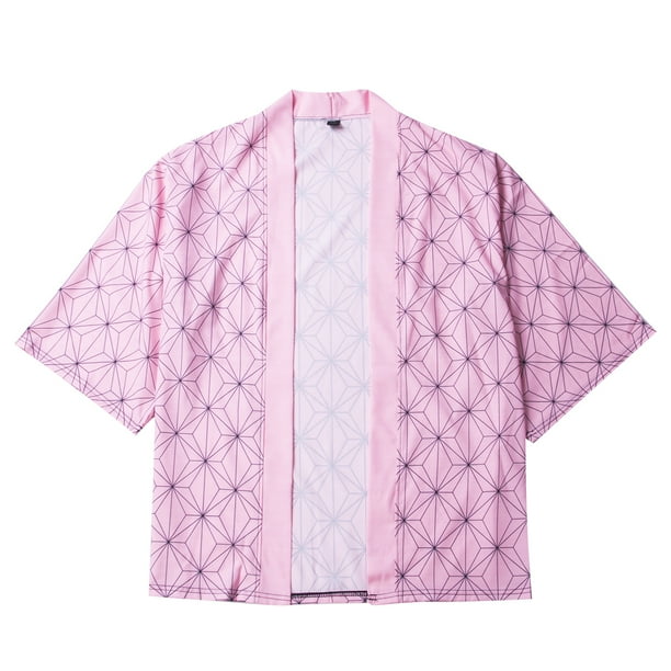Ardyal Jelly Men Women Anime Demon Slayer Kimetsu No Yaiba Tanjiro Kamado Cosplay Costume Kimono Plus Size Party Prop Tops Walmart Com