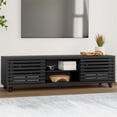 thumbnail image 2 of Signature Design by Ashley Danziar Black 72" TV Stand for TVs up to 82", 2 of 8