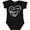 AB-Black, variant on Inktastic I Love My Mom and Dad in White Chalk Heart Boys or Girls Baby Bodysuit