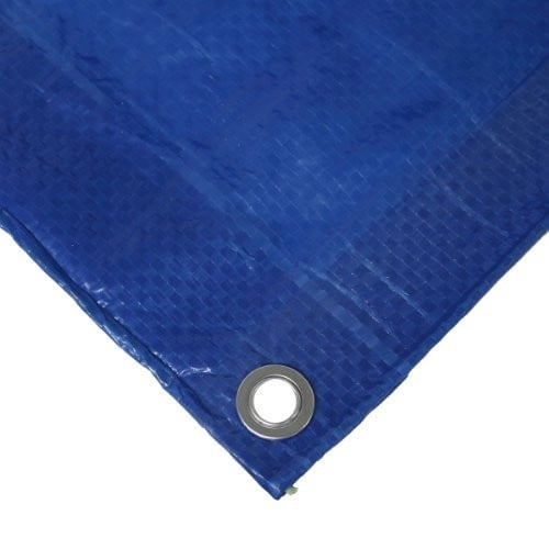 Erickson Tarps Blue Poly Tarp 20'X30' 8*8 Weave 57011