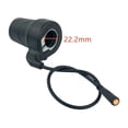 thumbnail image 4 of 1 Set Universal Right 20X Electric Bike Half Twist Throttle with Cable Throttle Grip 12-72V for Electric Bike Scooter E-motorcycle, 4 of 6