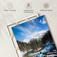 thumbnail image 6 of Elephant Stock Frosty Waterfall Wall Art - Vertical Canvas Wall Art - Living Room Wall Decor - Nature Canvas - Blue And Turquoise Decor By Lucas Moore - 30" x 45", 6 of 8