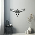 thumbnail image 4 of LaModaHome Exclusive Geometric Phoenix Metal Wall Decor – Durable & Artistic Metal Wall Art for Home and Office Decor, Perfect for Any Interior Design Aesthetic, 4 of 5