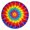 Colorful Rainbow Tie, variant on Colorful Rainbow Tie Dye Spiral Pattern Round Fitted Tablecloth with Elastic Edge,Dining Table Cover Waterproof,Outdoor Round Tablecloth for Camping,Dining,Indoor and Outdoor