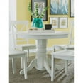 thumbnail image 2 of Bowery Hill Round Pedestal Dining Table in Antique White, 2 of 4